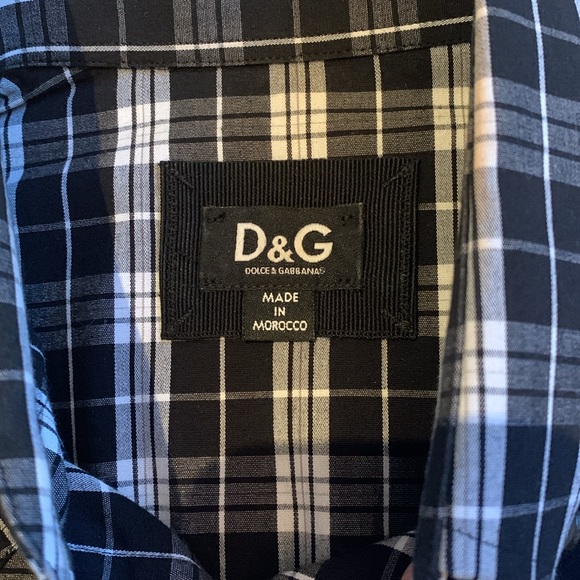 D&G fitted shirt size 38 - Picture 2 of 6